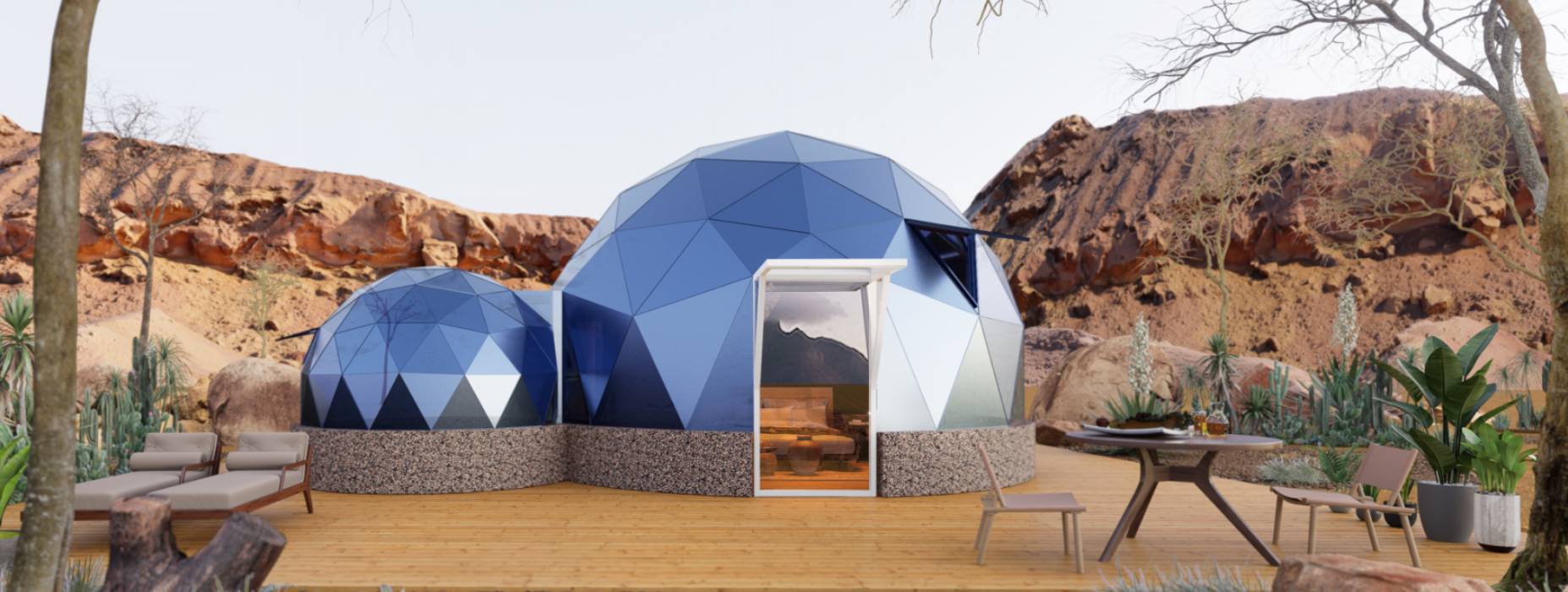 孝义市球形智能光伏玻璃星空房